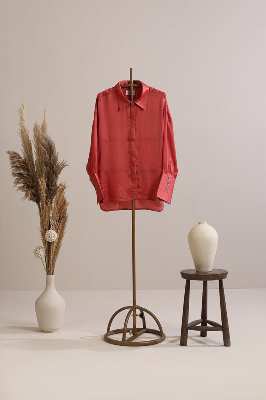 Buggy Shirt - Plum Wine