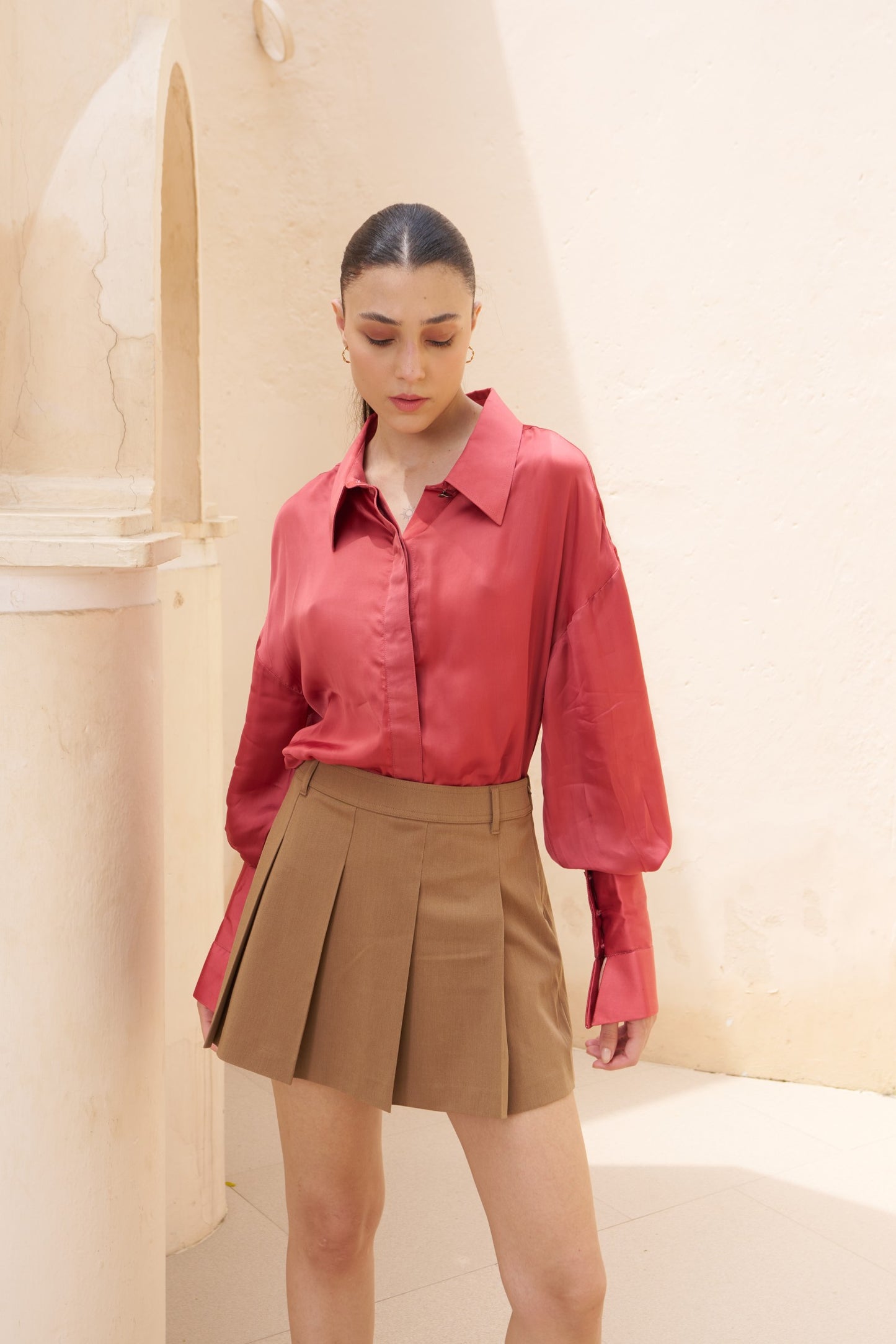 Buggy Shirt - Plum Wine