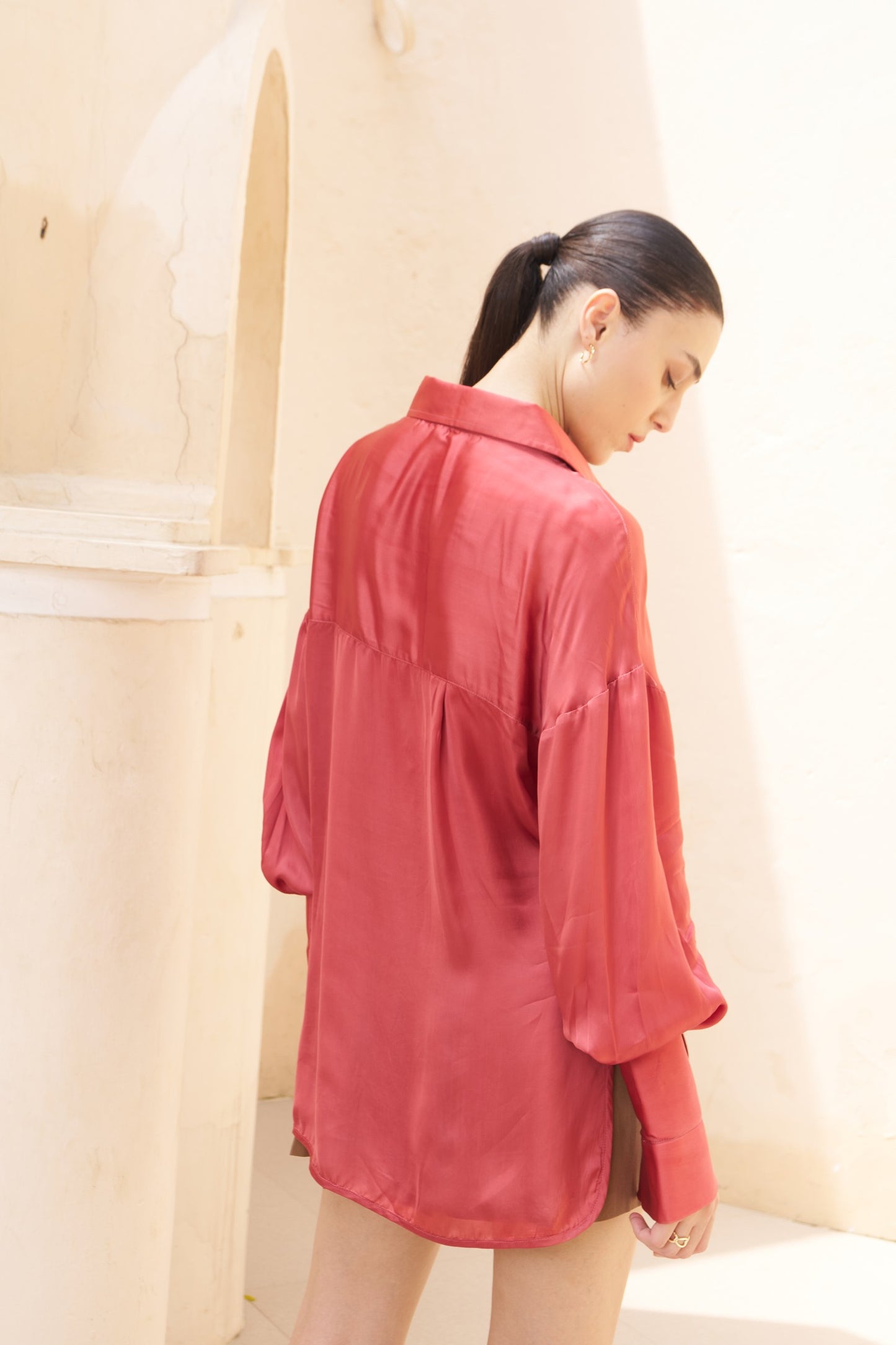 Buggy Shirt - Plum Wine