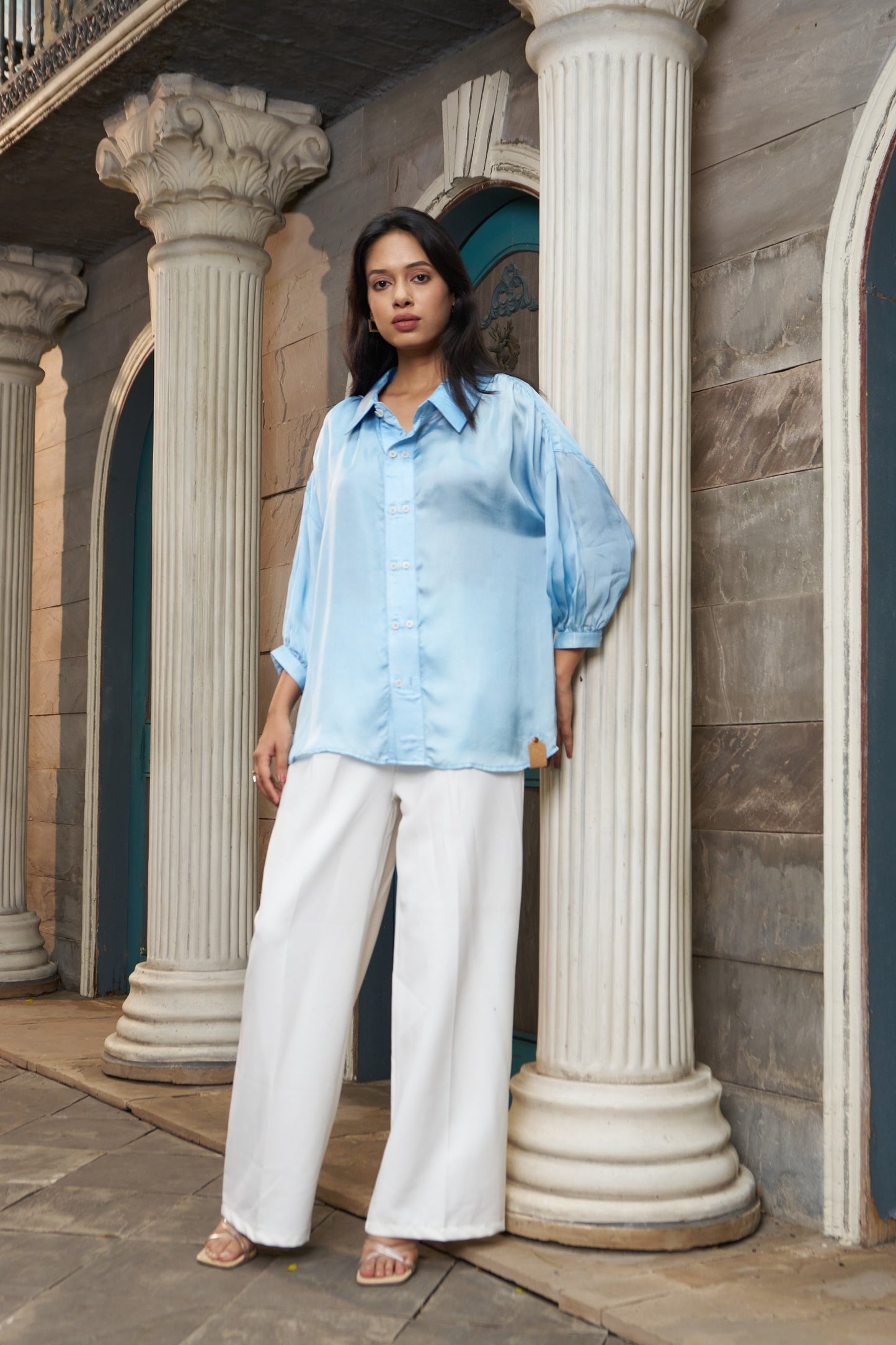 Double Loop Shirt - Light Blue