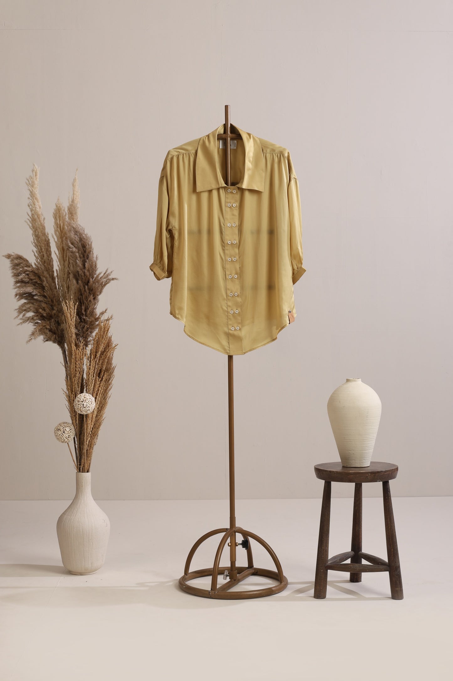 Double Loop Shirt - Mushroom