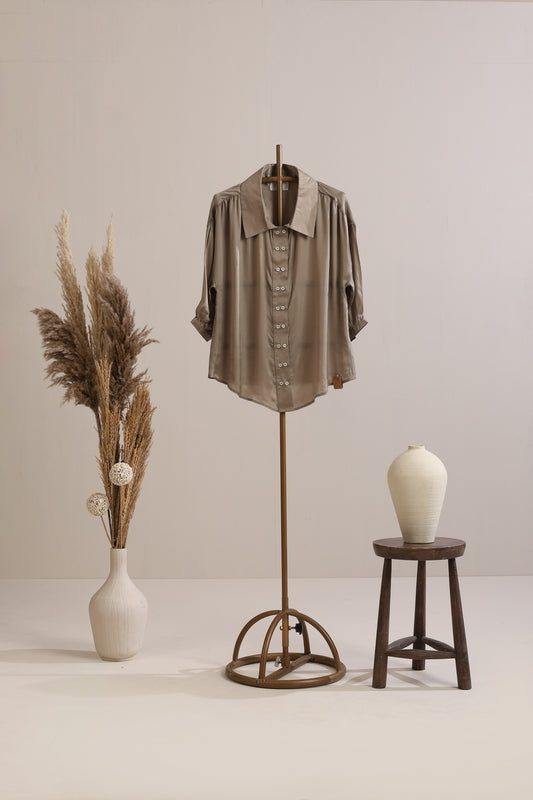 Double Loop Shirt - Olive Moss