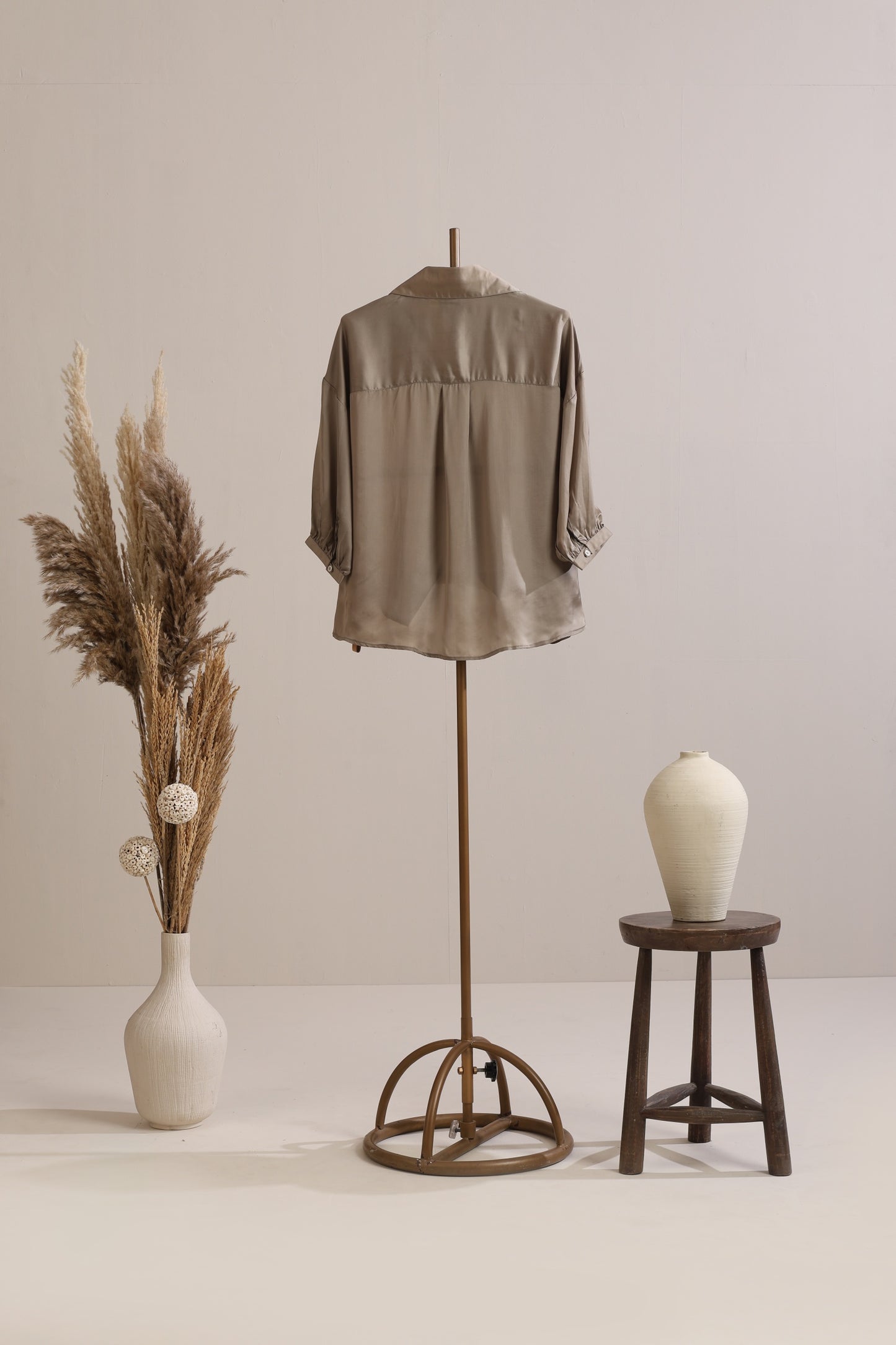 Double Loop Shirt - Olive Moss