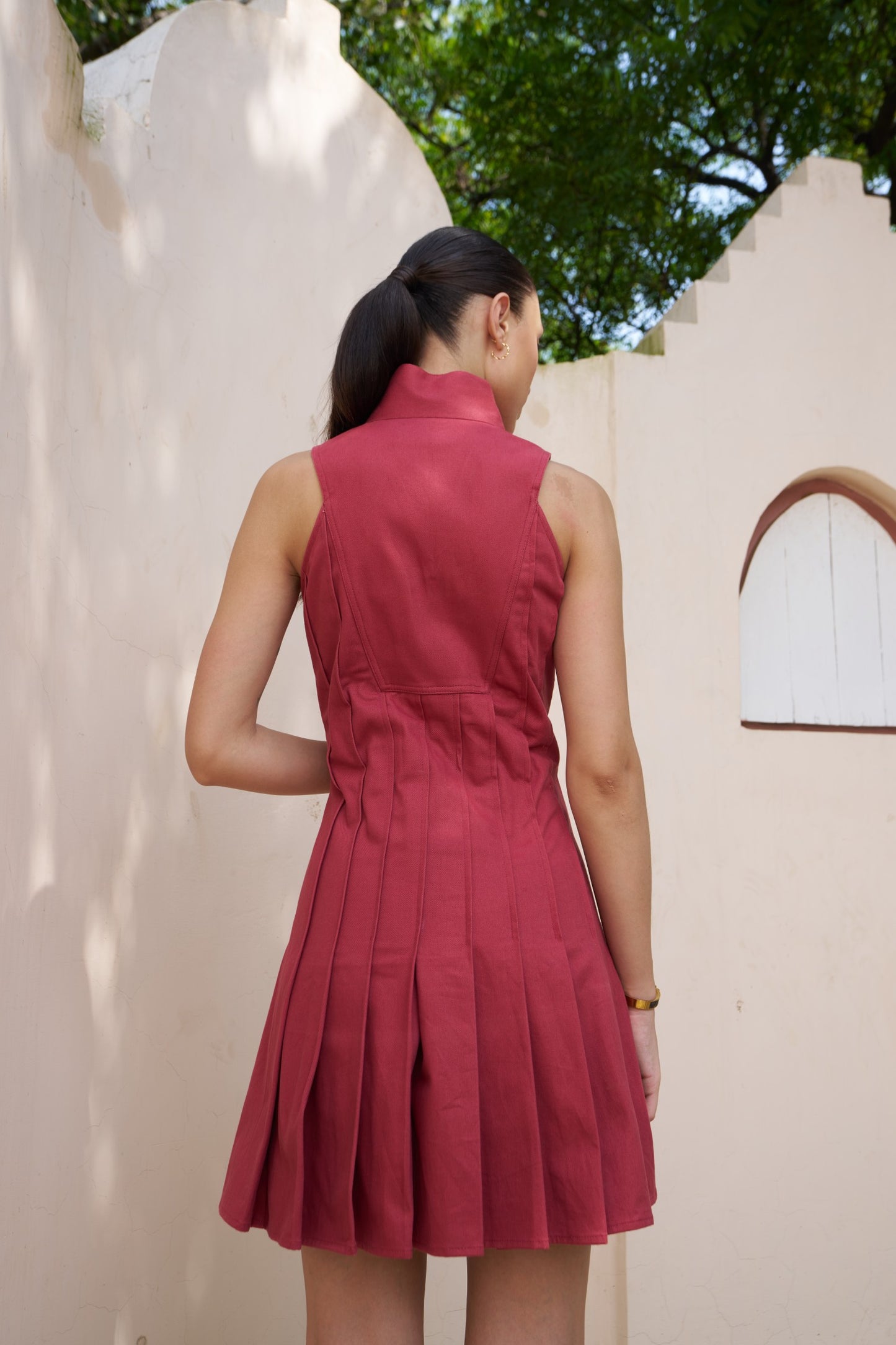 Evening Dress - Plum wine