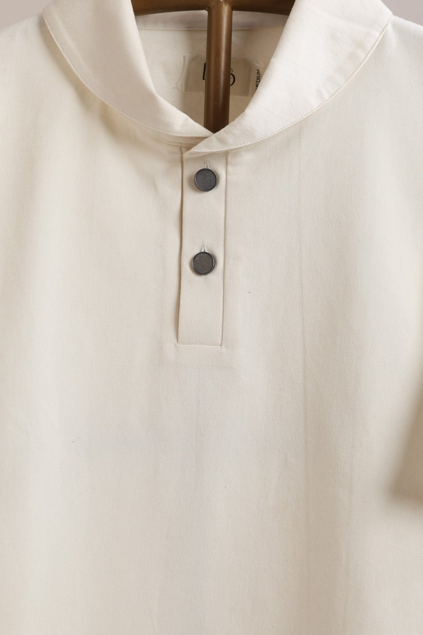 Henley Shirt - Cloud white