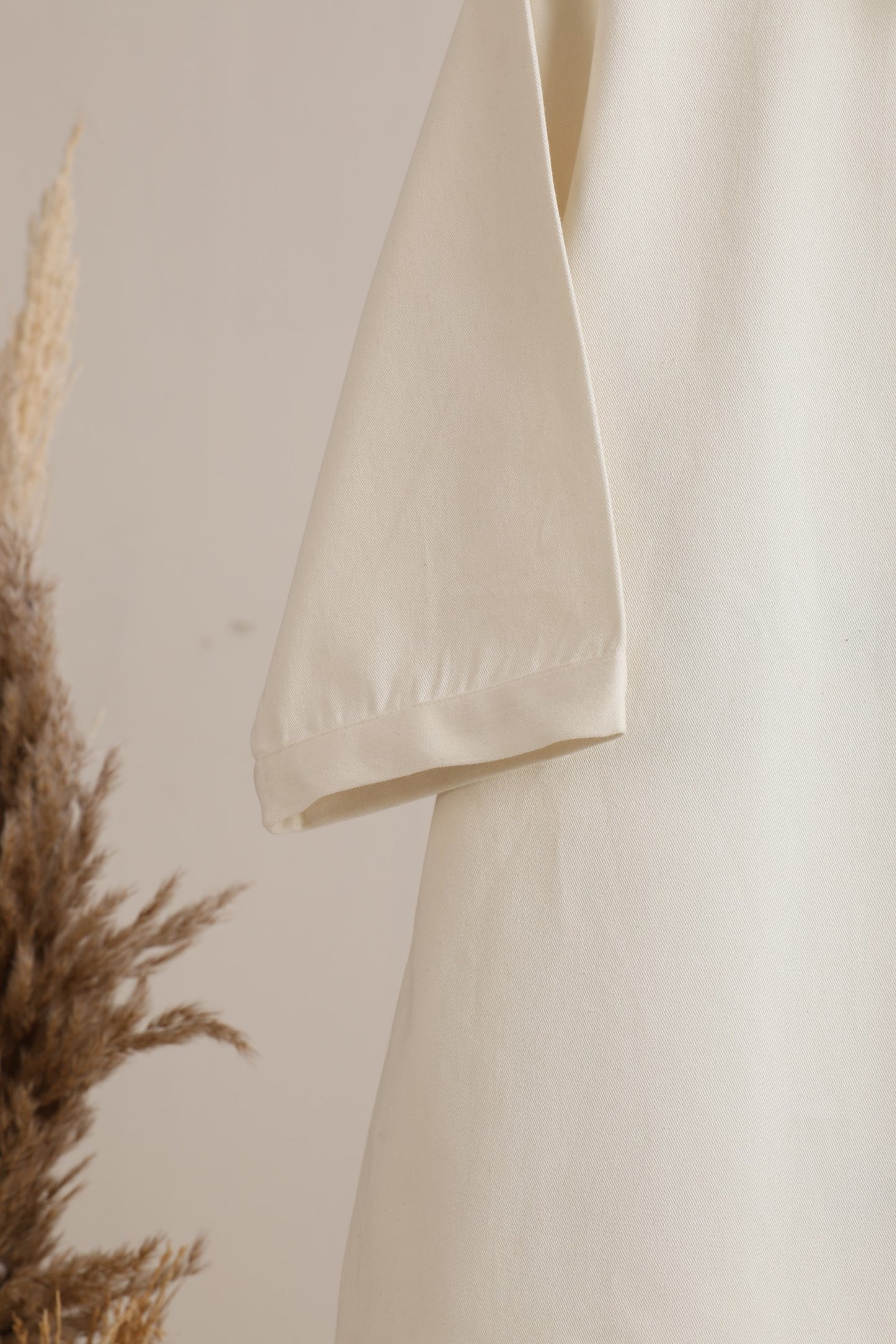 Henley Shirt - Cloud white