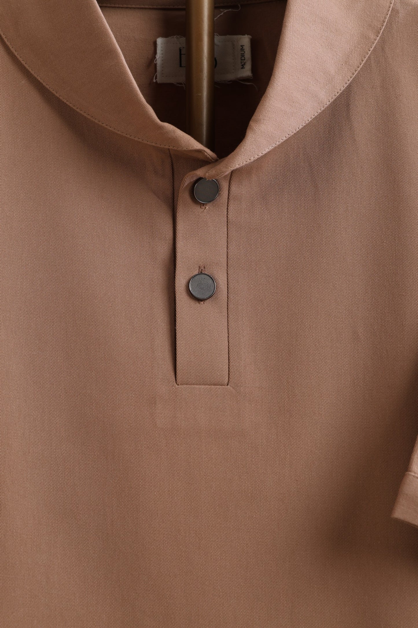 Henley Shirt - Earth Brown