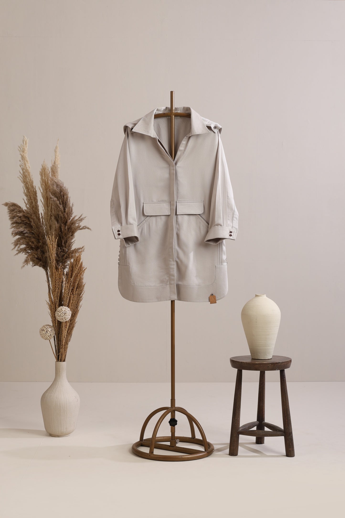 Holiday Dress - Ash Grey