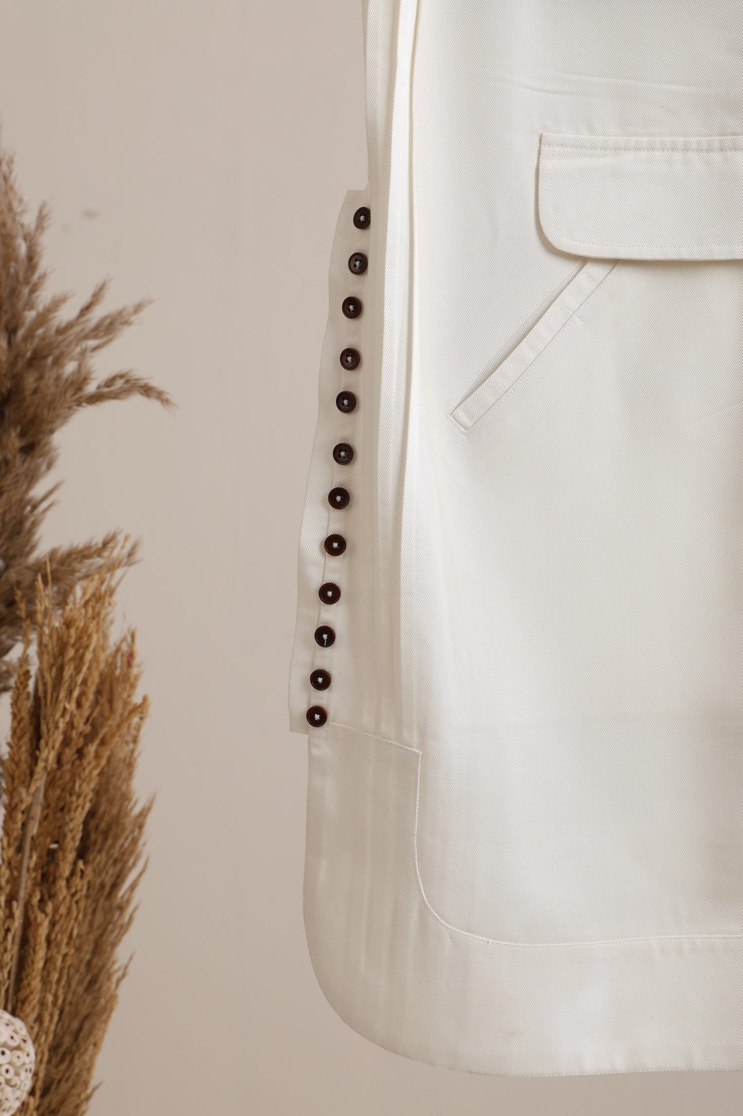 Holiday Dress - Cloud white