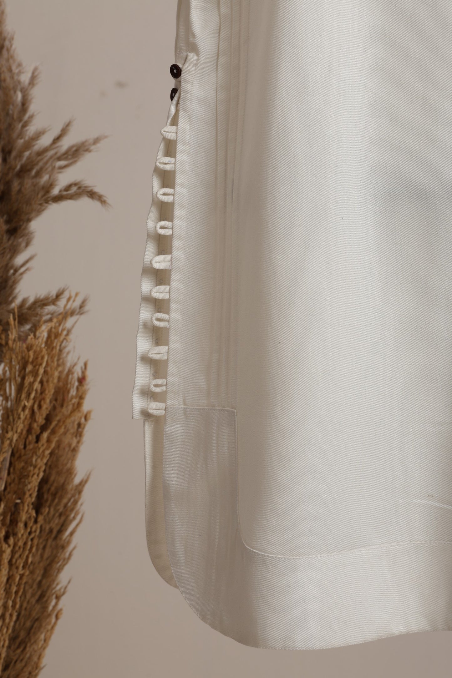 Holiday Dress - Cloud white