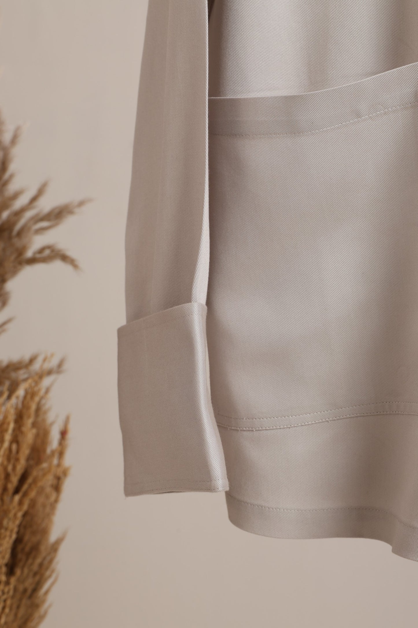 Signature Pocket Shirt - Ash Grey