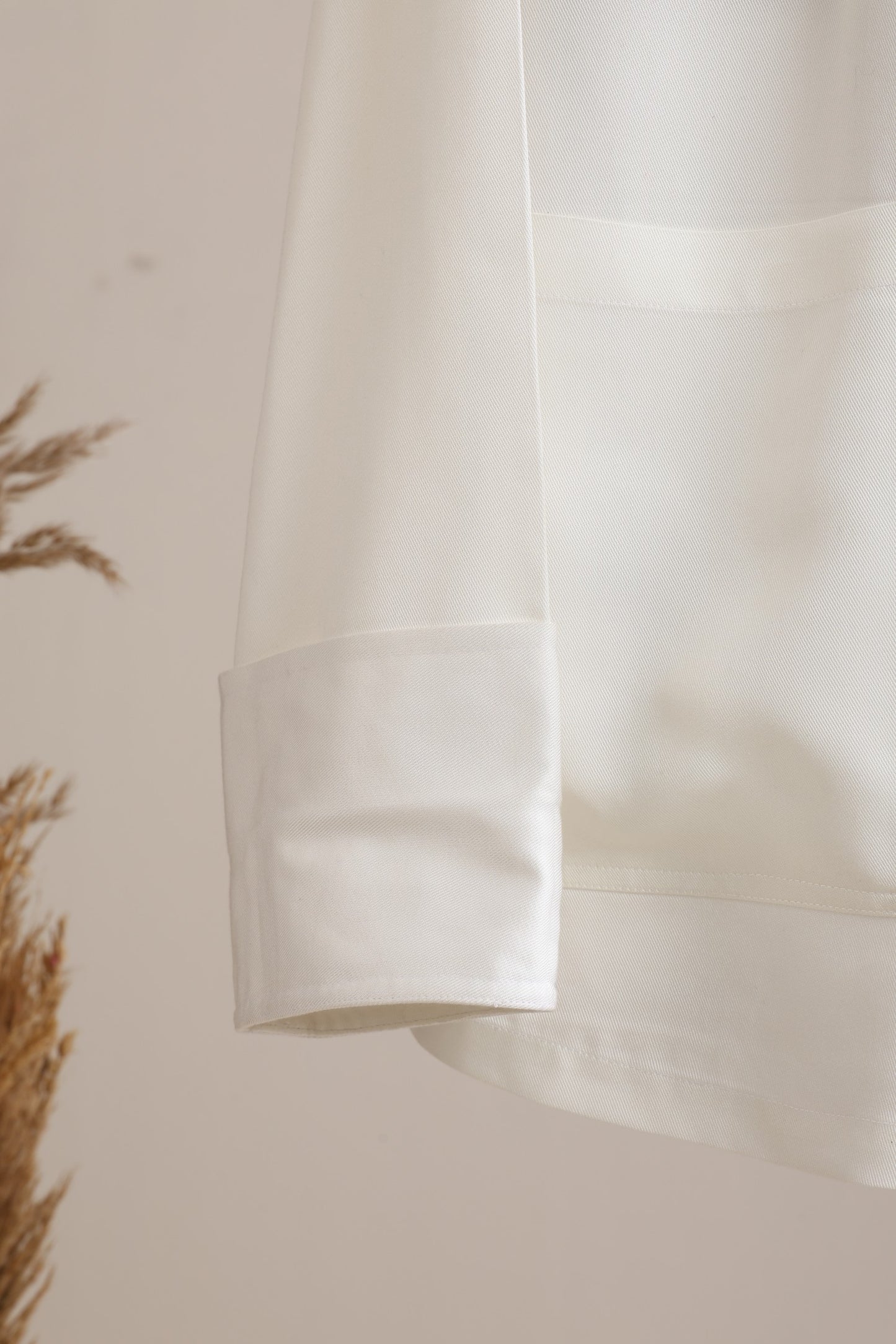 Signature Pocket Shirt - Cloud white