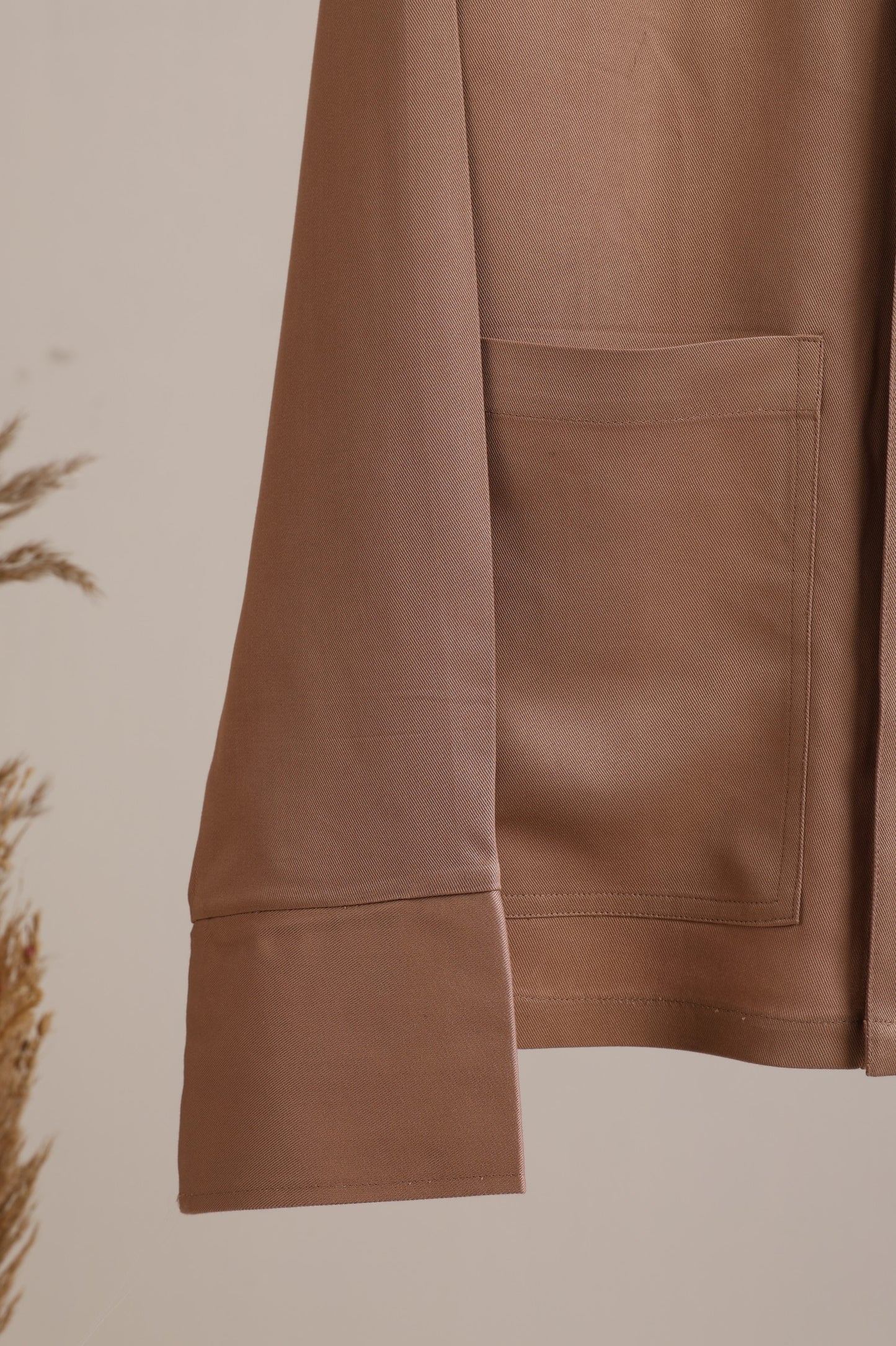 Signature Pocket Shirt - Earth Brown